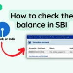 How to check Balance in SBI