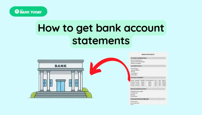 How to get bank account statements