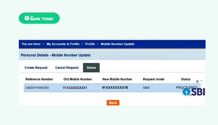 Change Mobile Number Online