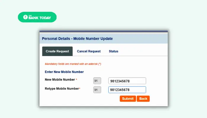 Change Mobile Number Online