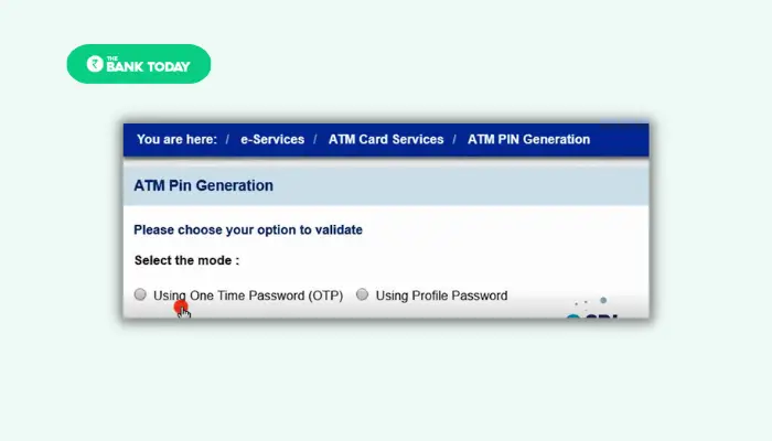 How to Generate SBI ATM Pin Online