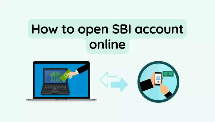 how to open SBI account online