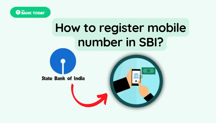 How to register mobile number in SBI