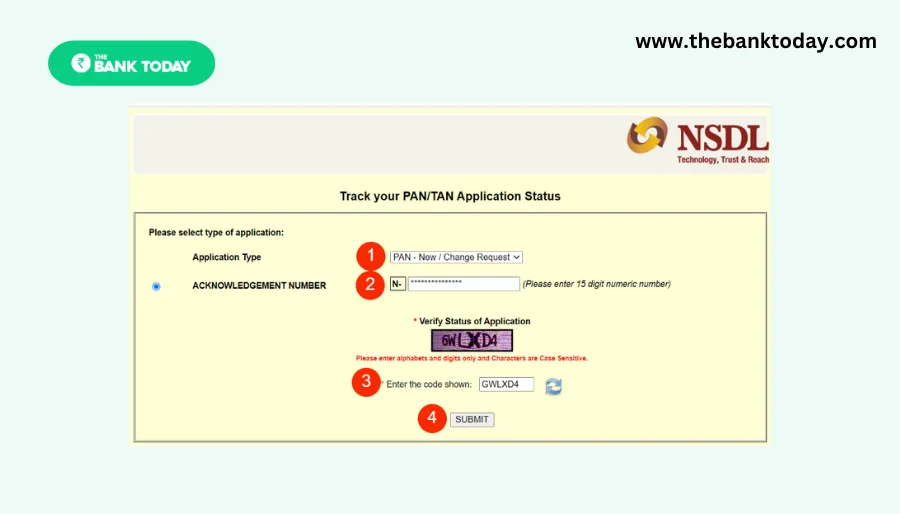 Check PAN Card Status Free