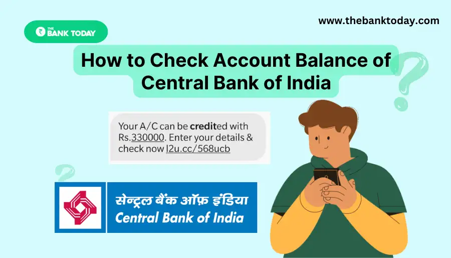 Check Account Balance of Central Bank of India